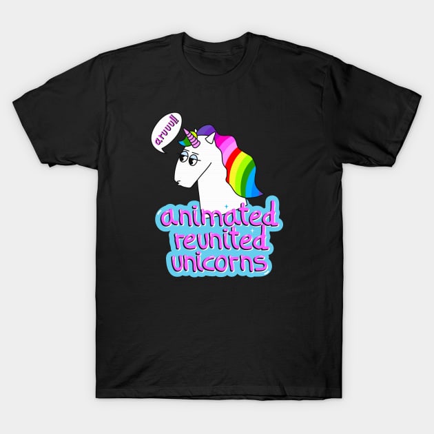 ANIMATED REUNITED UNICORNS T-Shirt by Cheapnori